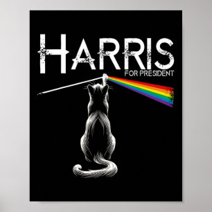 Poster Gato Sem Fios Meninas Engraçadas Senhora de Gato