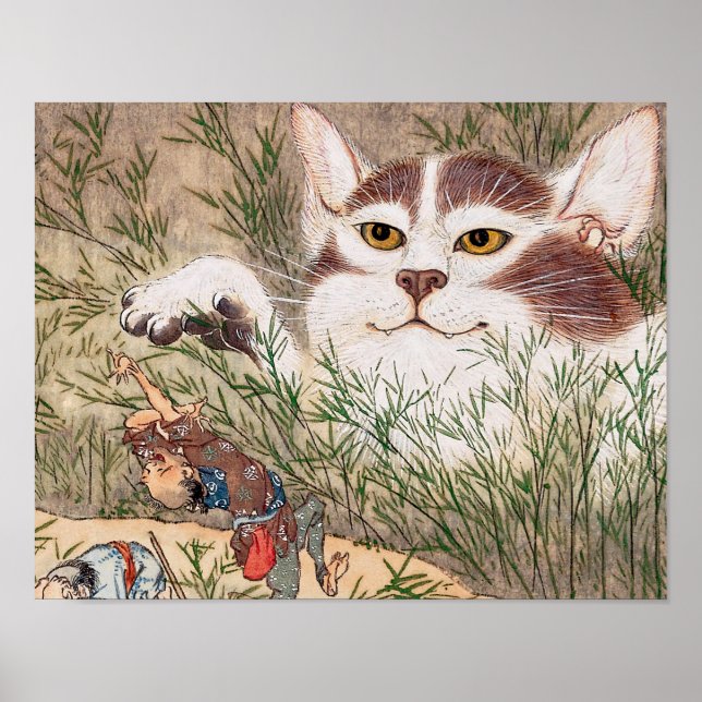 Poster Gato sobrenatural (Frente)