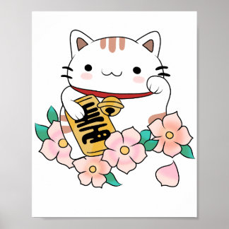 Poster Gato Sortudo