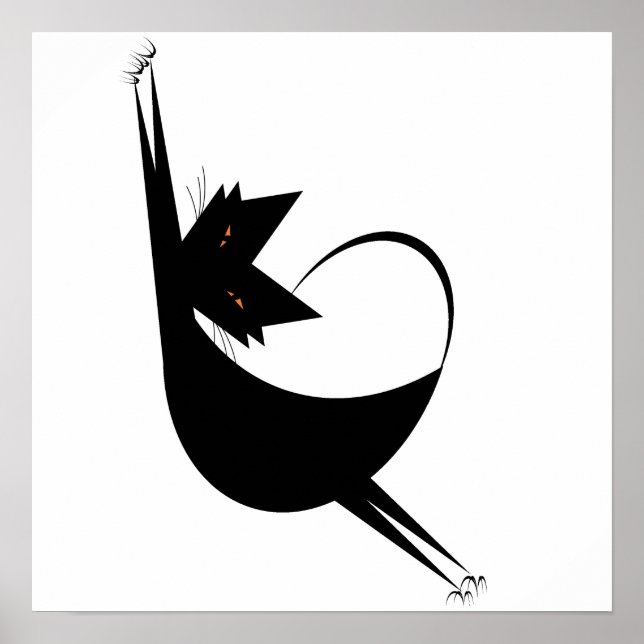 Poster Gato Stretchy (Frente)