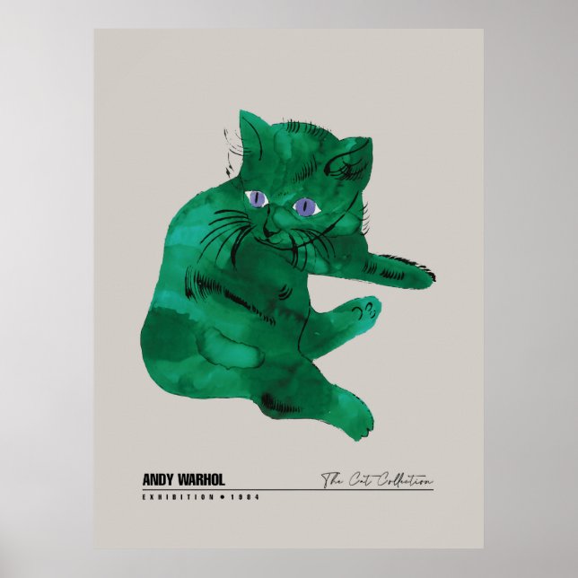 Poster Gato Verde (Frente)