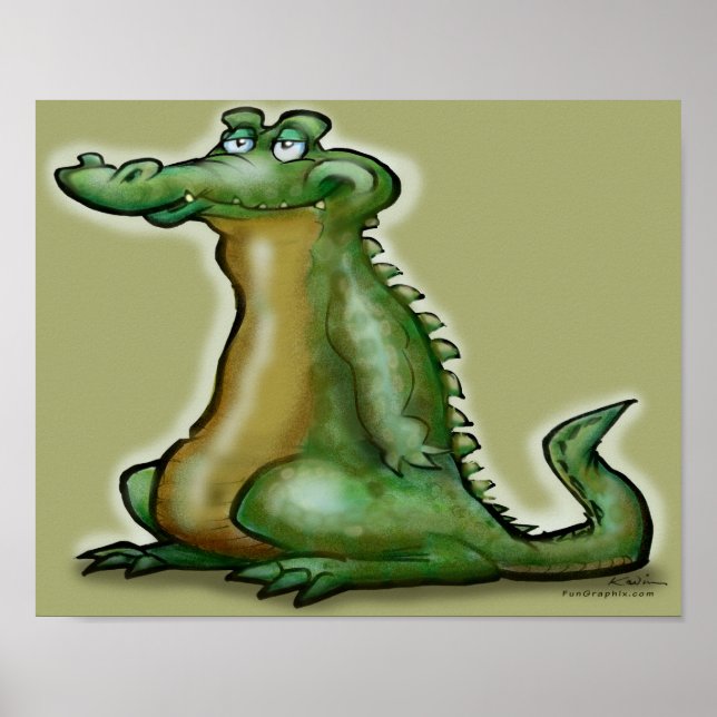 Poster Gator Dude (Frente)
