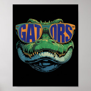 Poster Gators Name Retro Roupa Para Homens Meninos Garoto