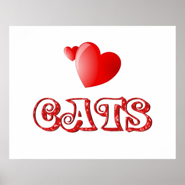 Póster Gatos (Frente)