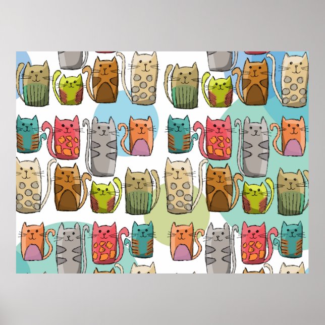 Poster Gatos! (Frente)