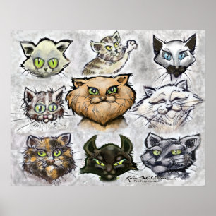 Poster Gatos
