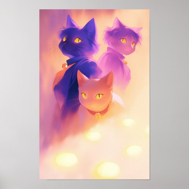 Poster Gatos (Frente)