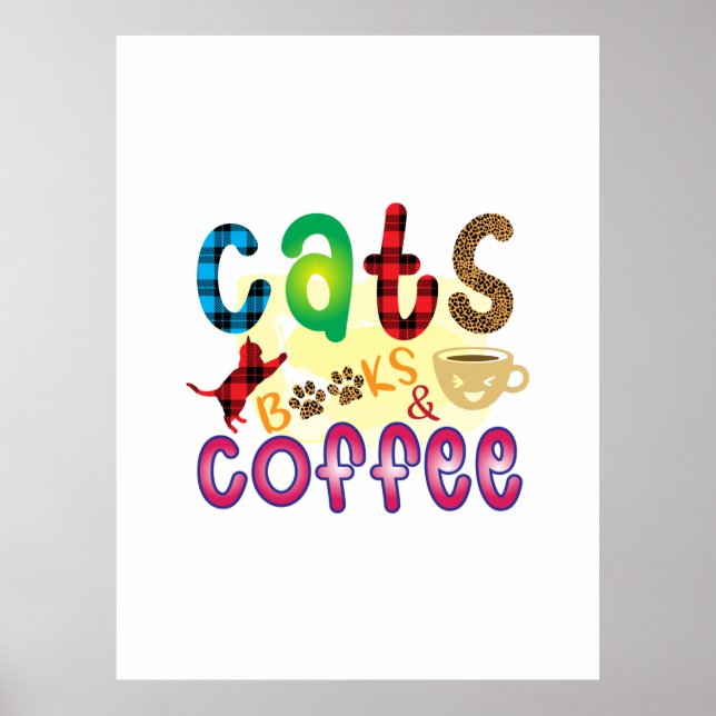 Poster Gatos De Arte (Frente)