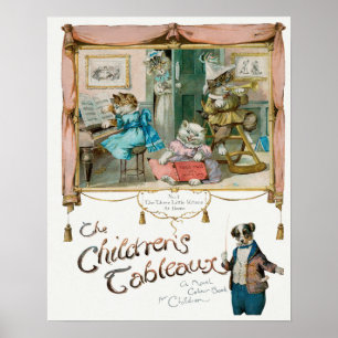 Poster Gatos De Vintage