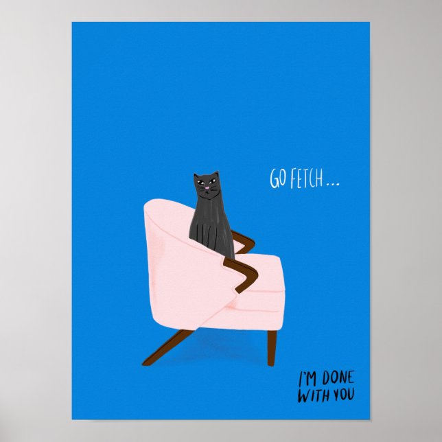 Poster Gatos do Mod - Vá Buscar (Frente)
