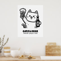 Gatos e cerveja 1
