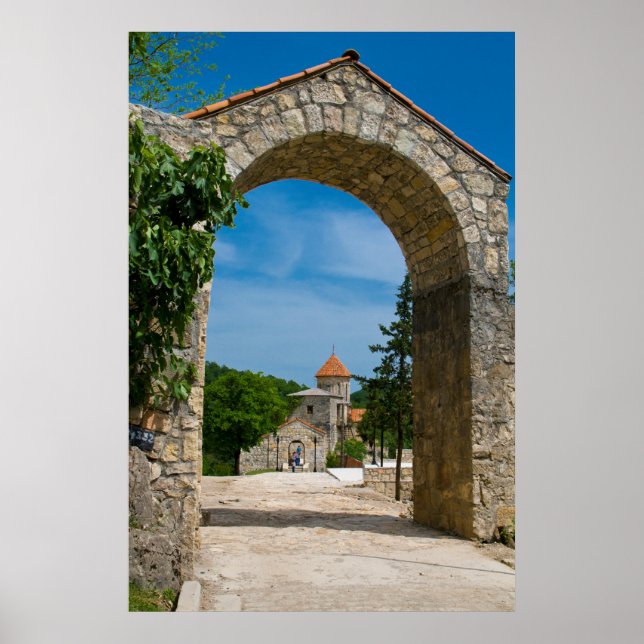 Poster Gatway Para Mosteiro Motsameta (Frente)