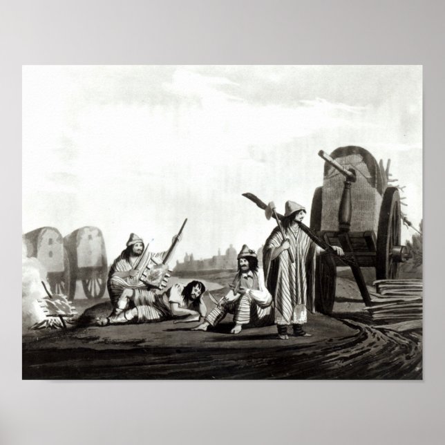 Poster Gauchos de Tucuman, 1820 (Frente)