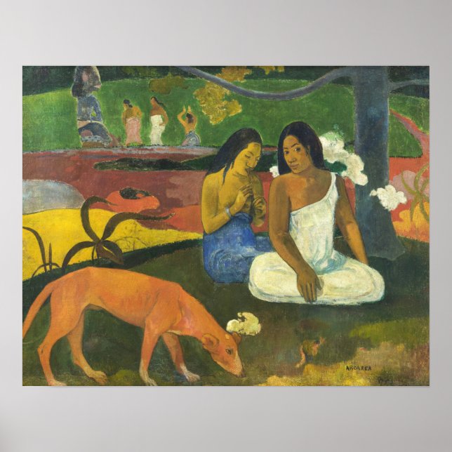 Poster Gauguin - Arearea 1892 (Frente)