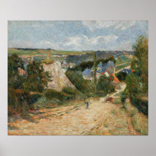 Poster Gauguin - Entrada Na Vila De Osny 1882
