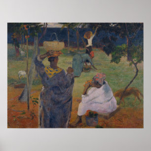 Poster Gauguin - Entre Os Mangoes Da Martinica 1887