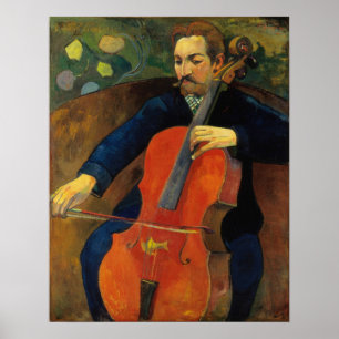 Poster Gauguin - The Violin-Cellist Upaupa