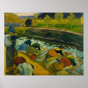 Poster Gauguin - WasherWomen 1888