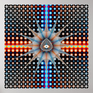 Poster 'Gaussian Mandy'