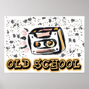Póster Gaveta da velha escola
