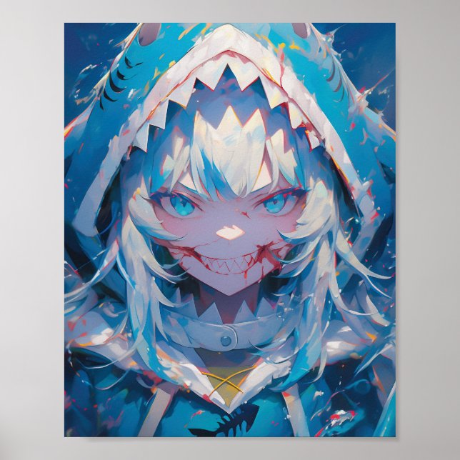 Poster Gawr Gura - Hololive | Pôster (Frente)