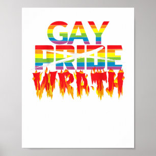 Poster Gay não Orgulho gay - Camisa de celebração de julh