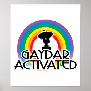 Poster Gaydar ativou