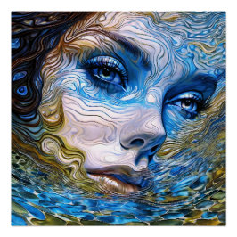 Póster "Gaze De Aço" - Mulheres Na Água