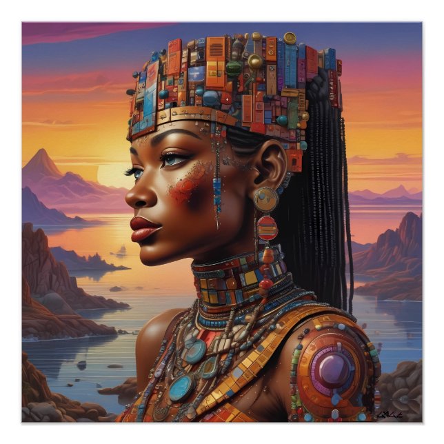 Póster Gaze de Cleopatra (Frente)