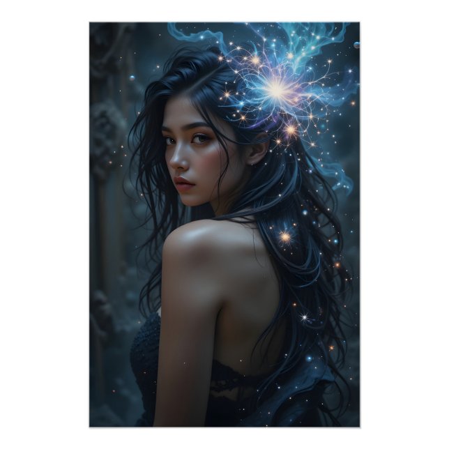 Póster Gaze do Ombro Cósmico (Frente)