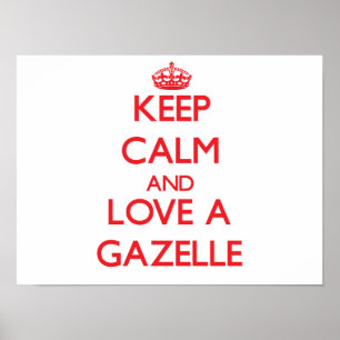 Póster Gazela