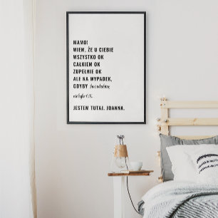 Poster Gdynia Nie Było OK Jestitaj Polonês