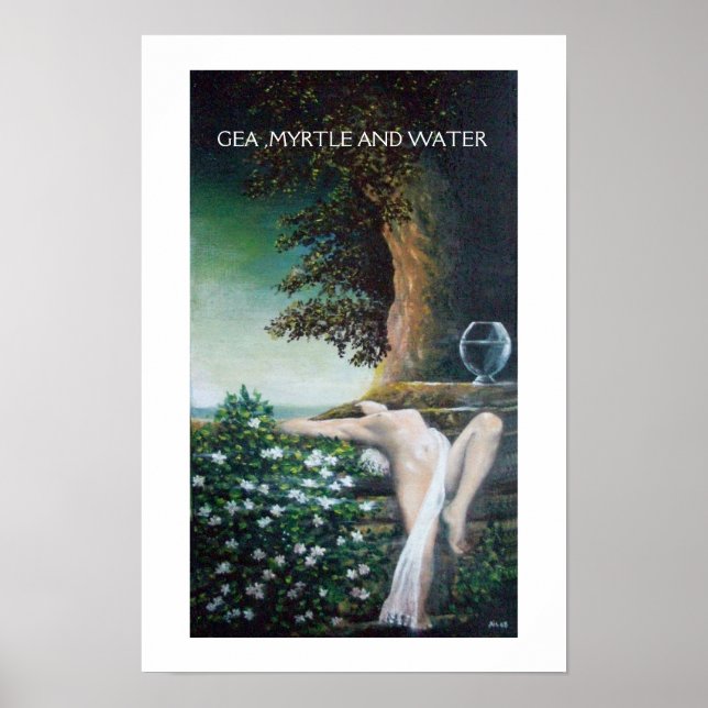 PÓSTER GEA, MIRTLE E ÁGUA (Frente)