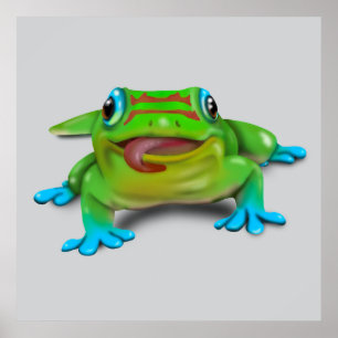 POSTER GECKO DO DIA BONITO