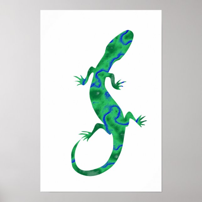 Poster Gecko Verde (Frente)