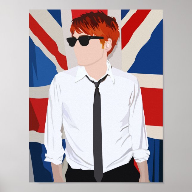 Póster Gee da era da alienígena (Frente)