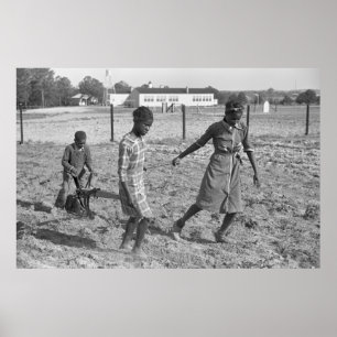 Poster Gee jardim da curvatura, os anos 30