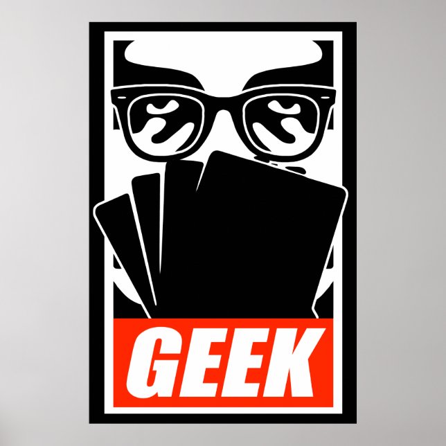 Poster geek (Frente)
