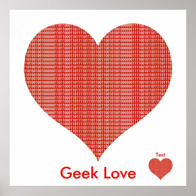Poster Geek Love (Frente)