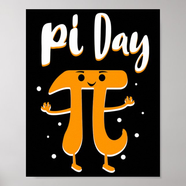 Poster Geeks De Álgebra Pi Day Para Estudantes Para Nerd (Frente)
