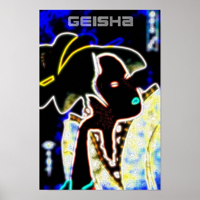 POSTER GEISHA (Frente)