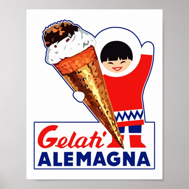 POSTER GELATI ALEMAGNA (Frente)
