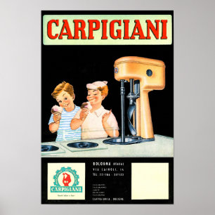 Poster Gelato italiano