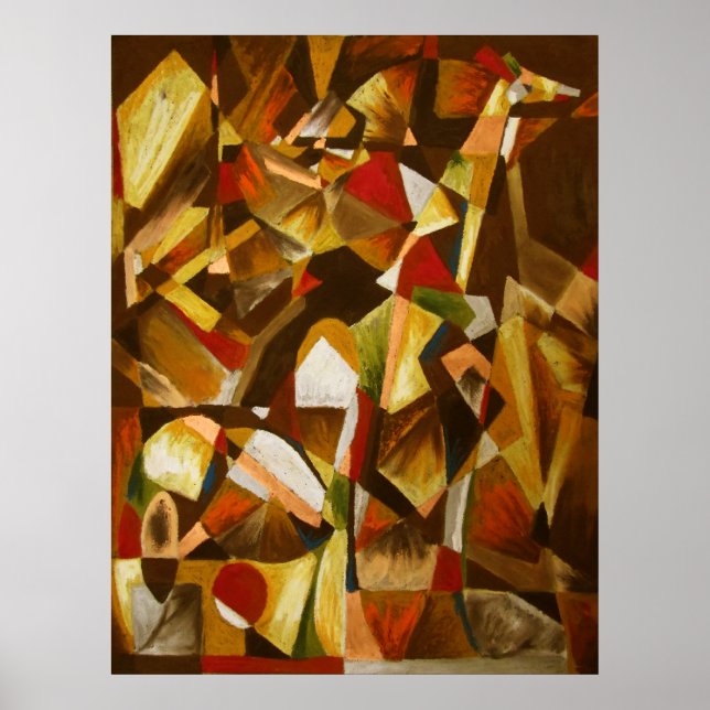 Póster Gelefante por Mansa Pryor (Frente)