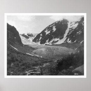 Póster Geleira Alaska 1914 de Denver