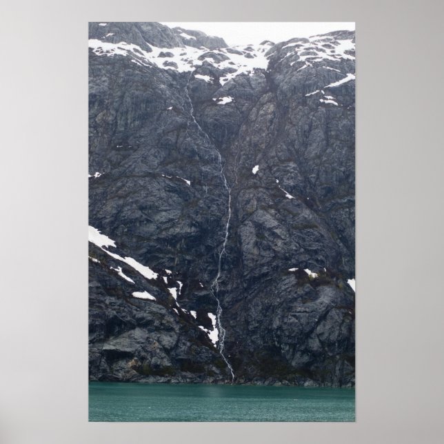 Poster Geleira Bay Waterfall 3 (Frente)