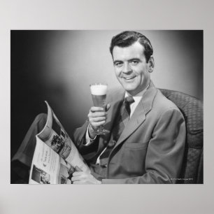 Póster Gelo - cerveja fria