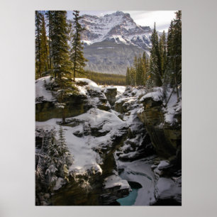 Poster Gelo e neve   Jasper National Park Alberta, Canadá