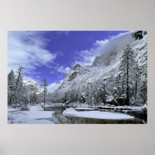 Poster Gelo e neve   Parque Nacional Yosemite
