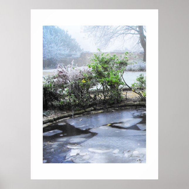 Póster Gelo e névoa (Frente)